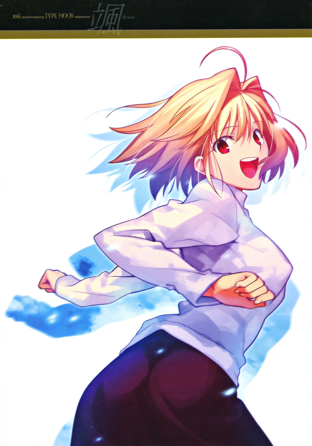 Details about   TYPE MOON 10th Anniv Art Book CATALOGUE Illustration Fate Melty Blood Ltd 